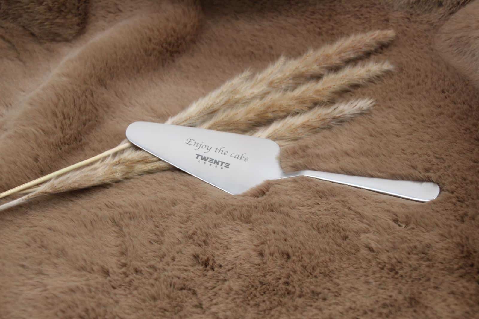 gepersonaliseerde taartschep