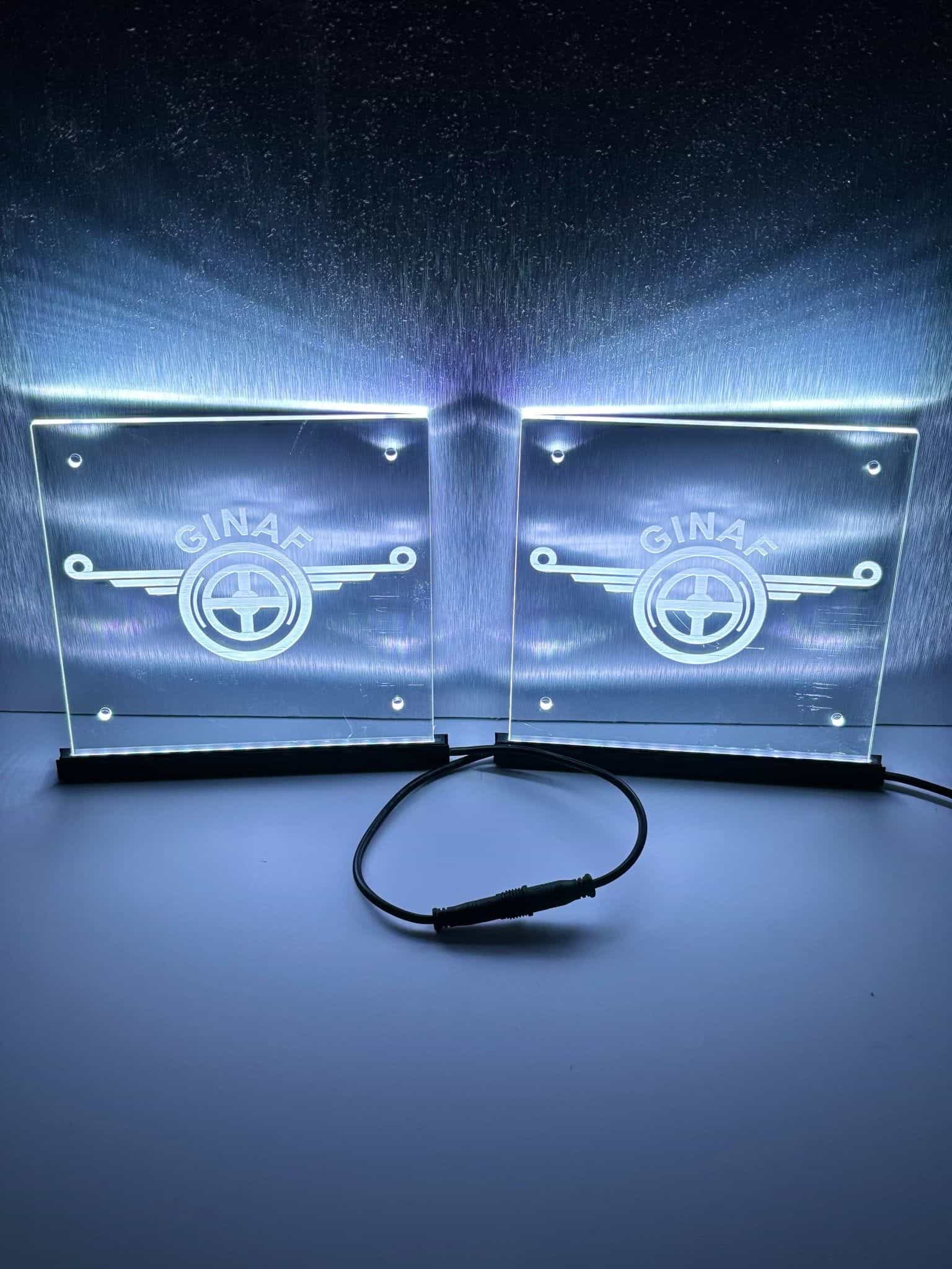 GINAF Veerblad Led bakje set - 15x15cm