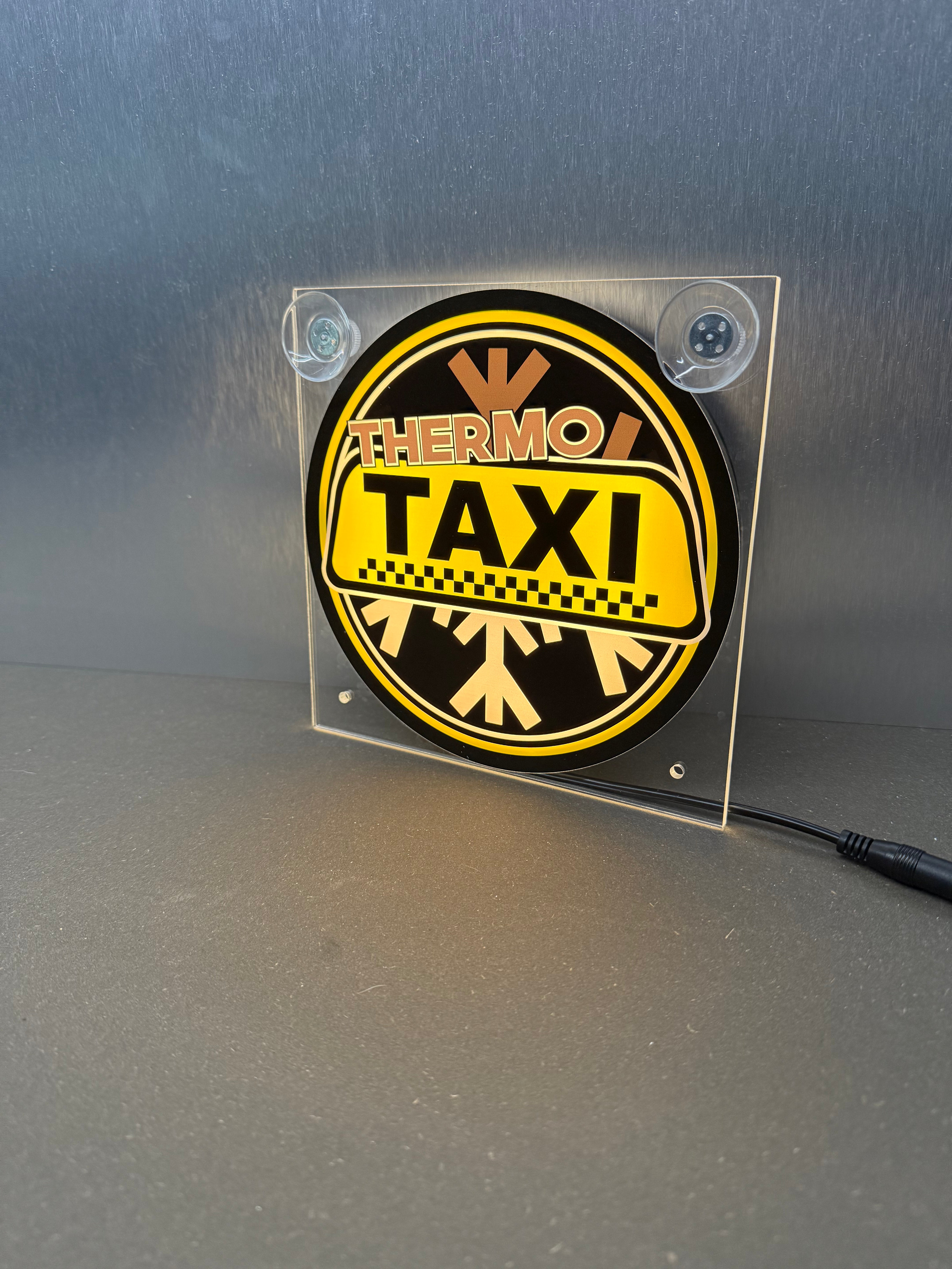 Thermo Taxi Lichtbak - 17x17cm