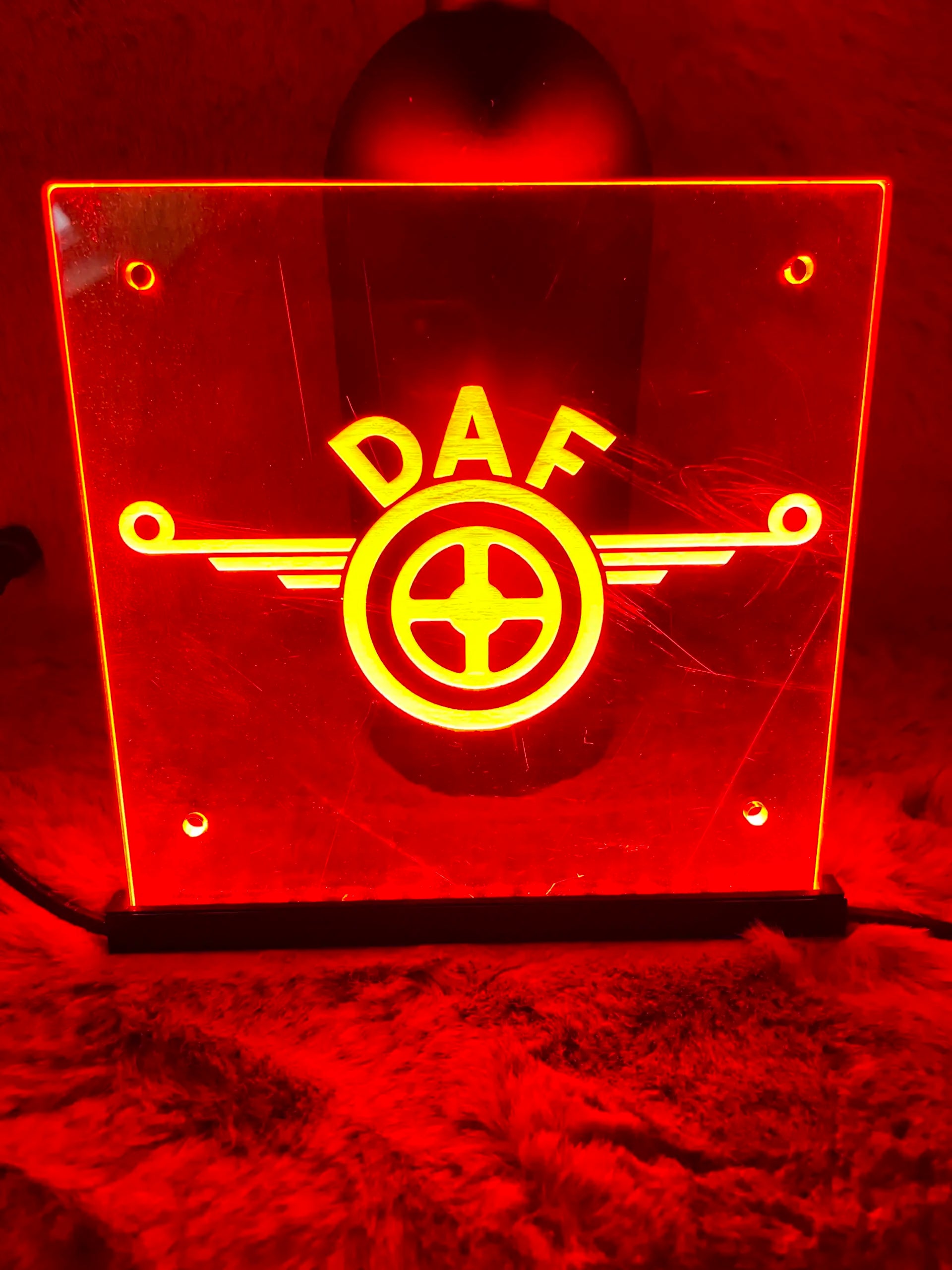 DAF Veerblad Led bakje set - 15x15cm