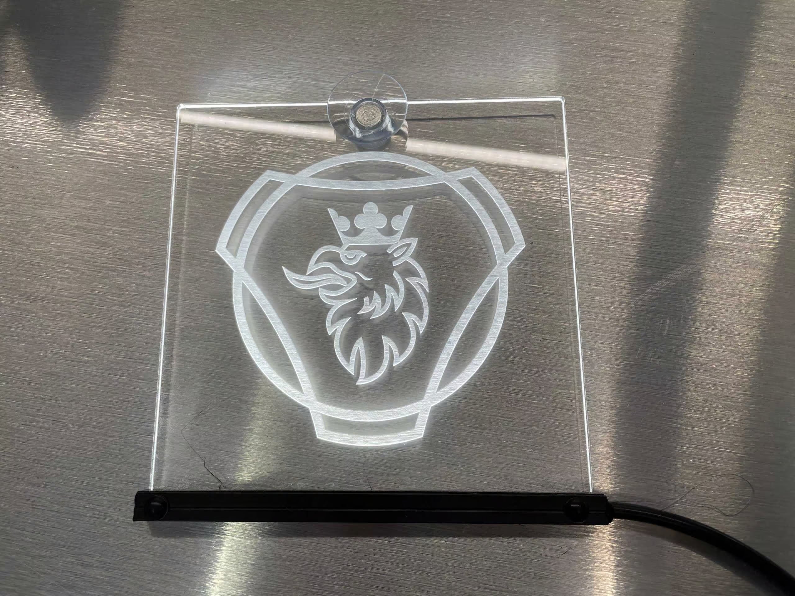 Scania Griffin Led bakje set - 15x15cm