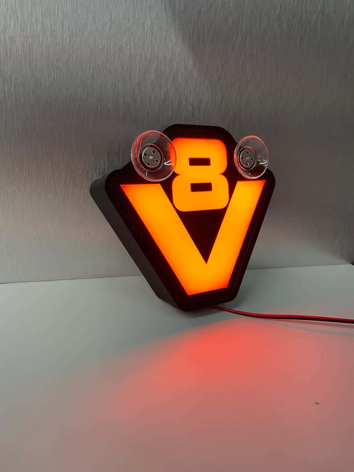 Scania V8 Old style 3D lichtbakje