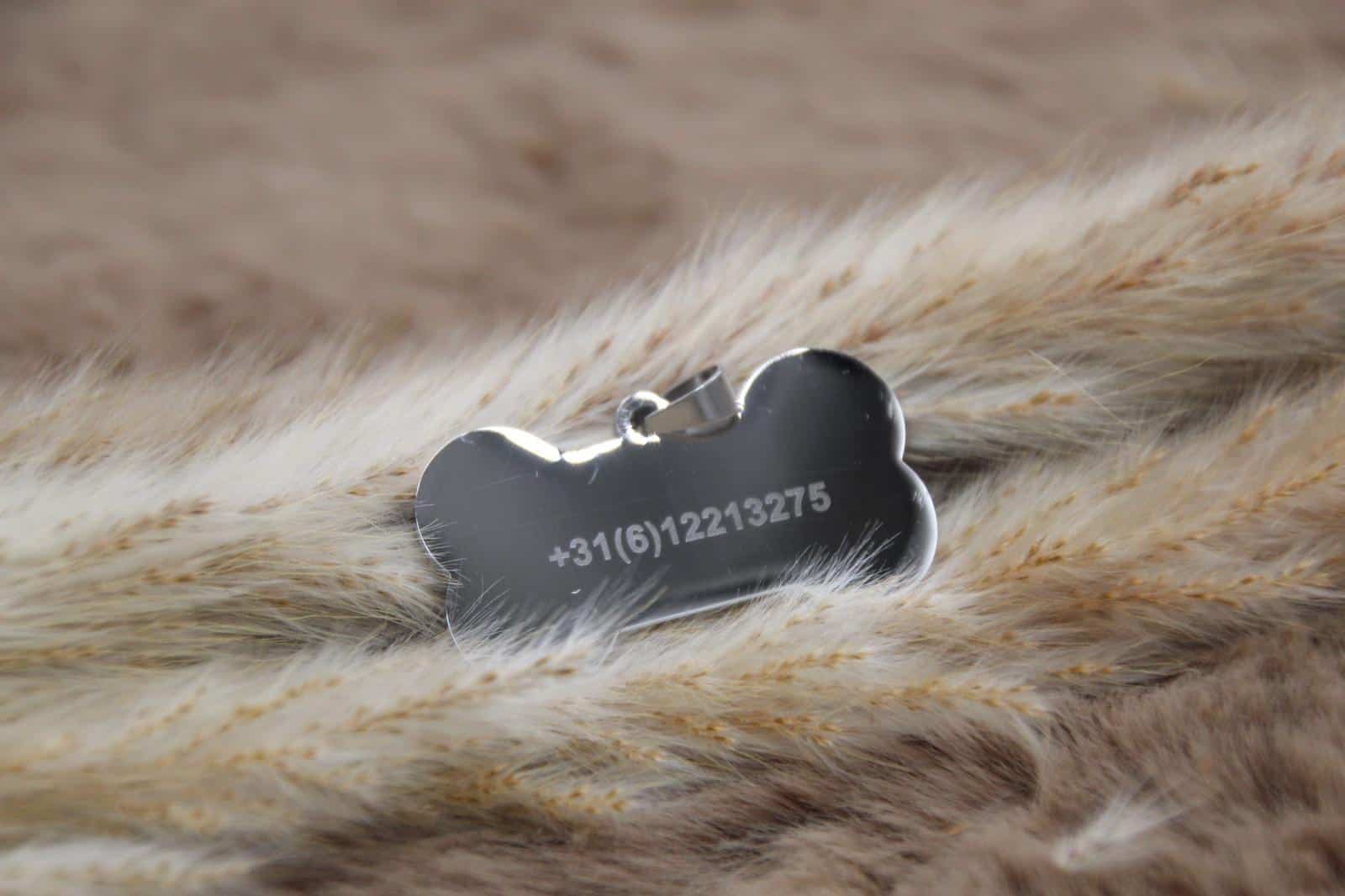 Hondenpenning met naam - Bot