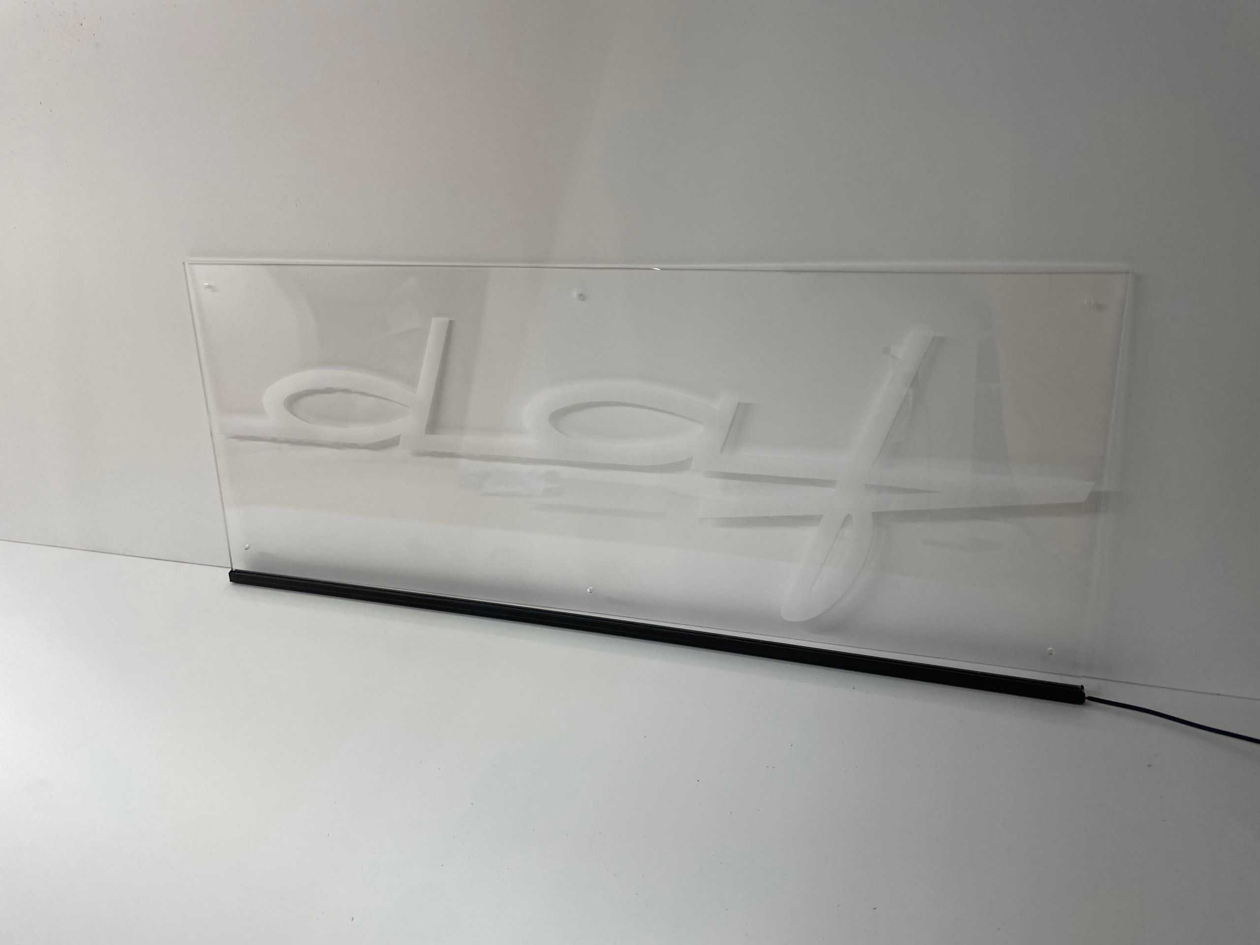 Lichtplaat met eigen ontwerp - 70x28cm