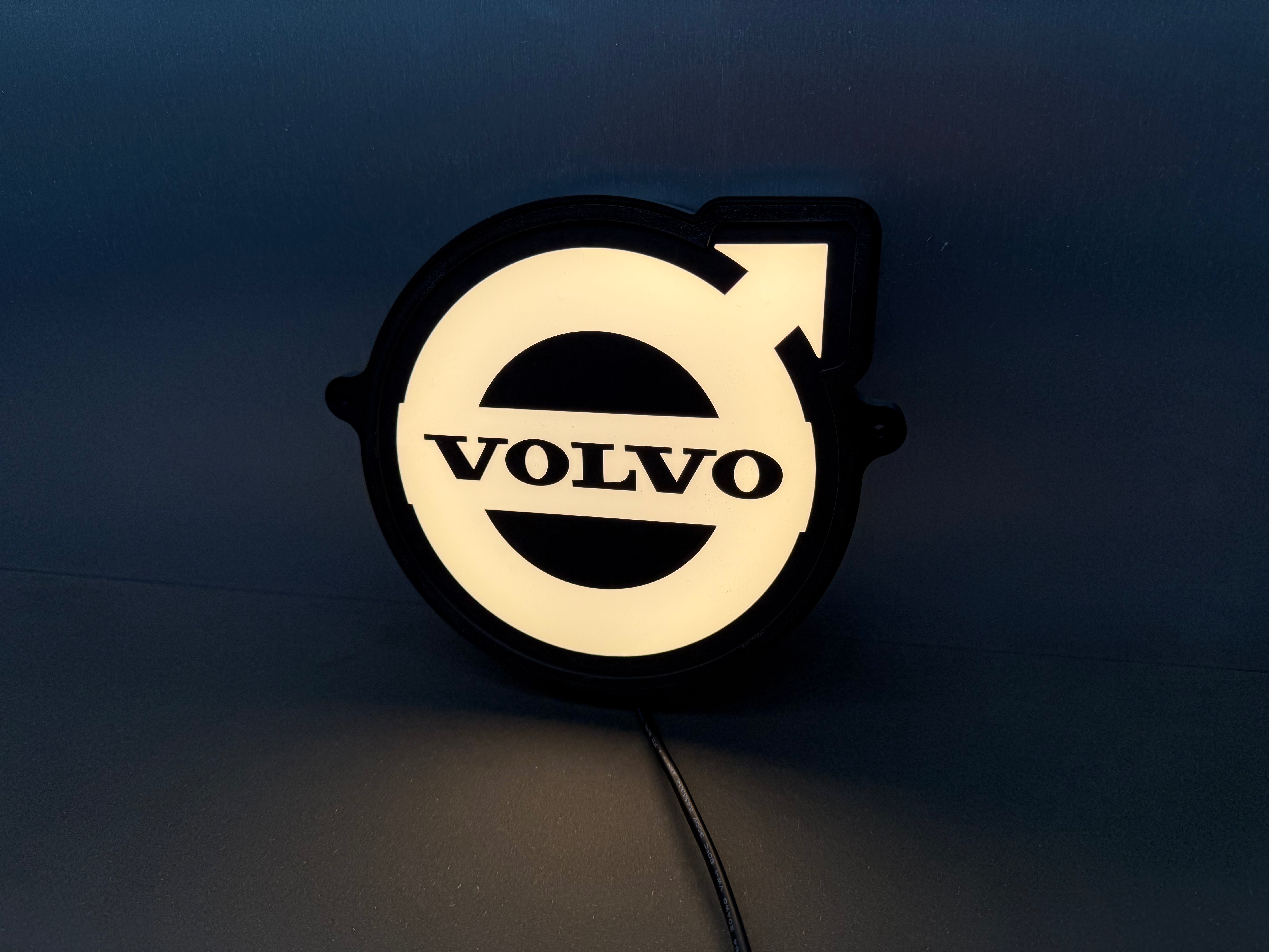 Volvo lichtbakje 3D - Oud logo