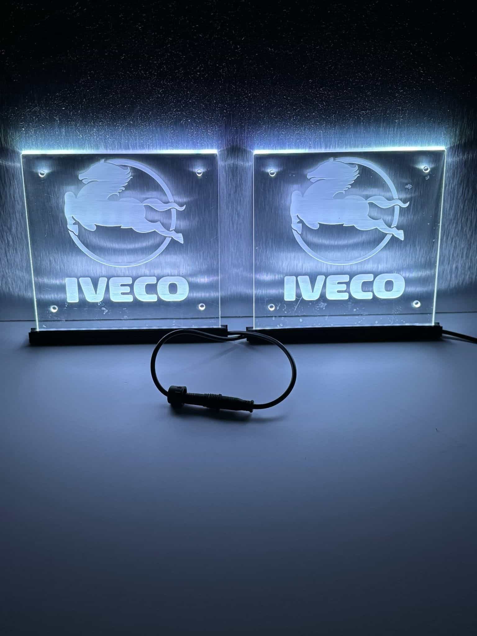 Iveco Led bakje set - 15x15cm