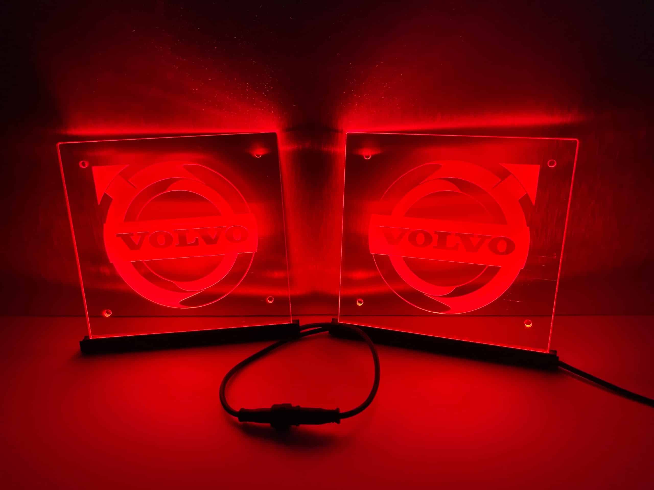 Volvo Led bakje set - 15x15cm