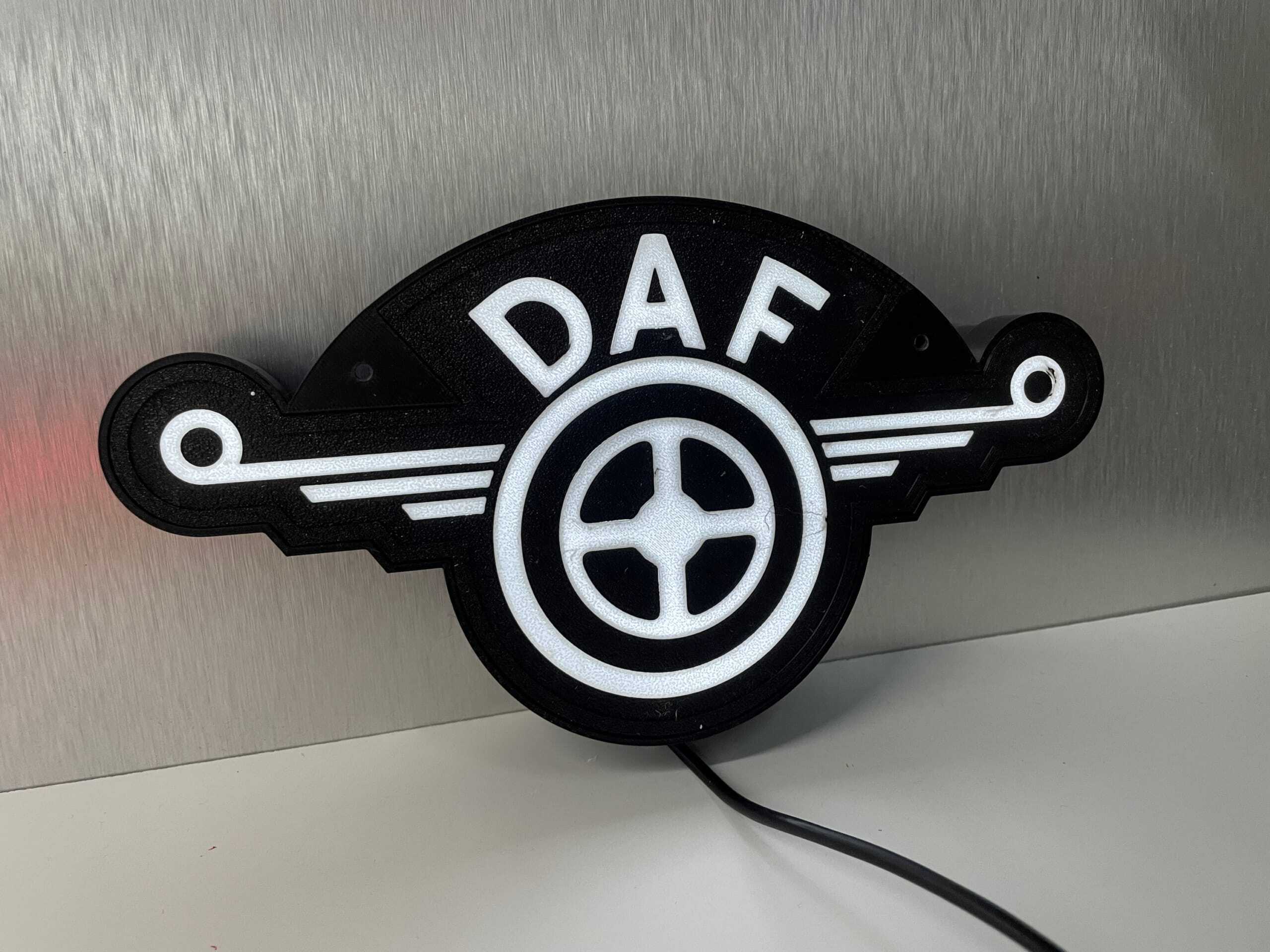 DAF veerblad lichtbakje 3D