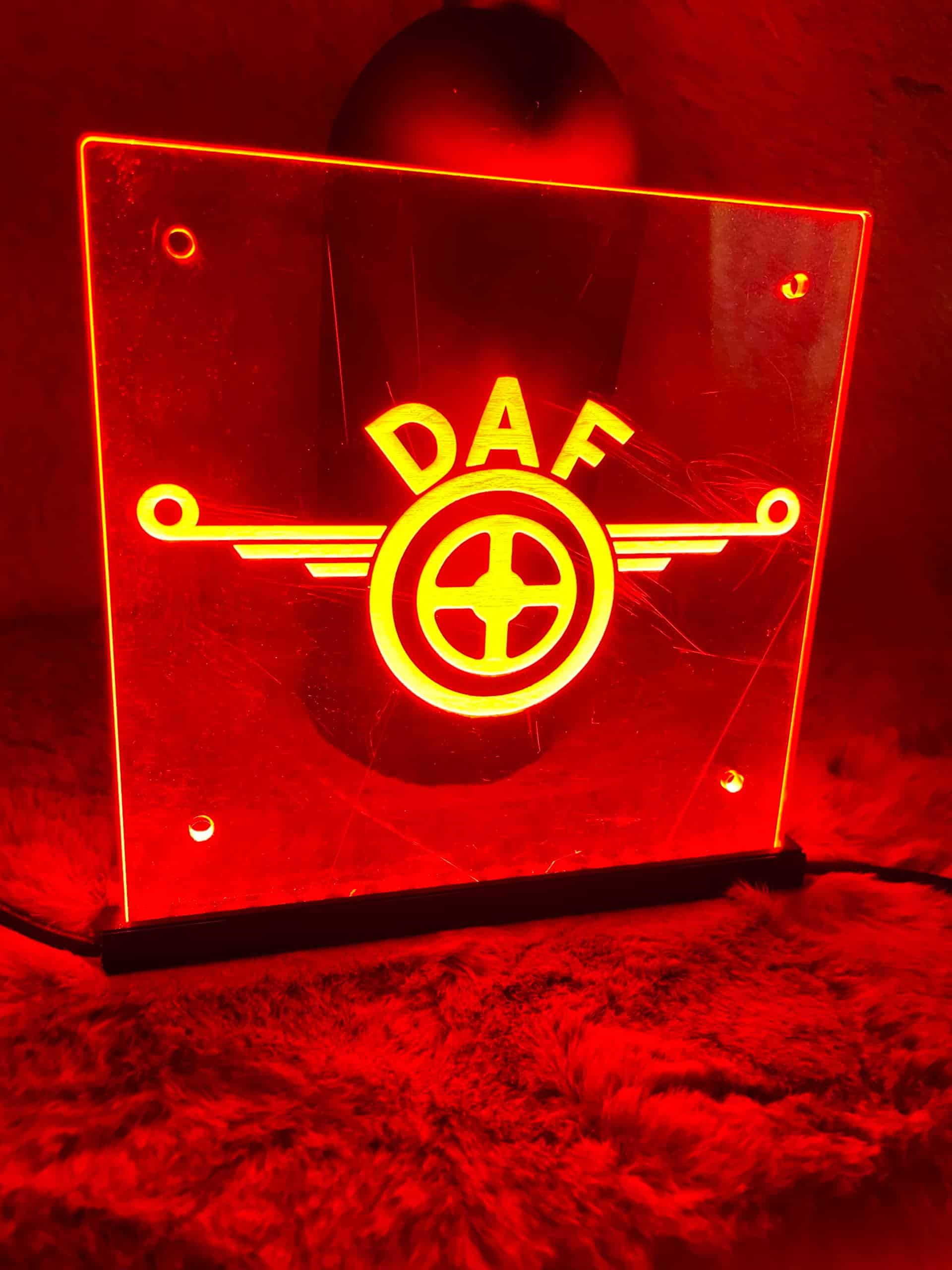 DAF Veerblad Led bakje set - 15x15cm